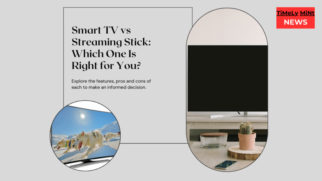 Smart TV vs Streaming Stick such as Amazon Fire stick