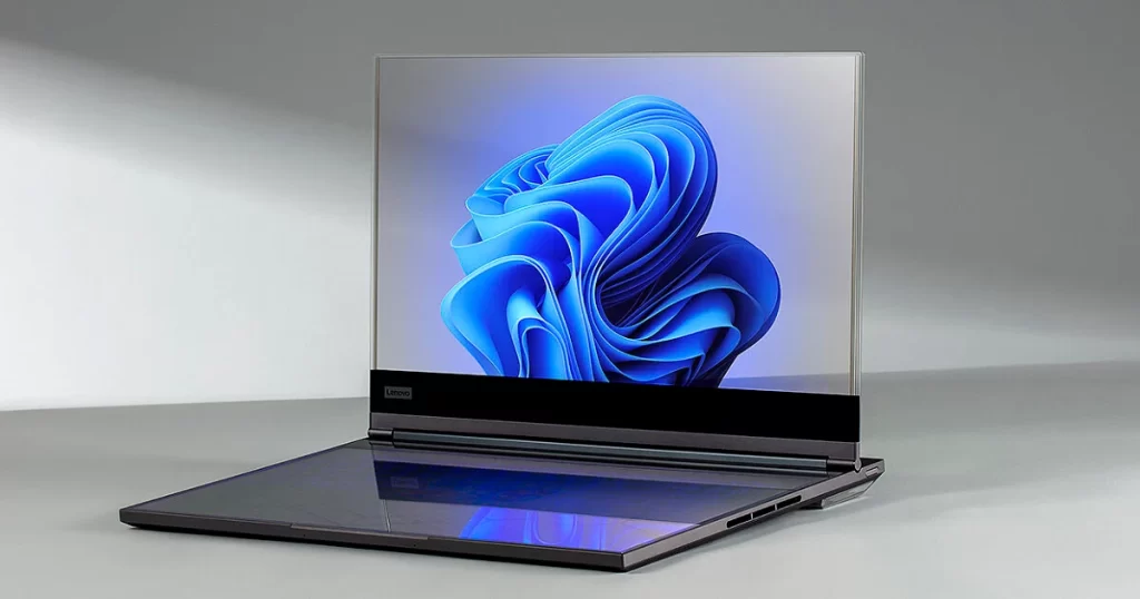 Lenovo Transparent Laptop- A Glimpse into the Future of Computing