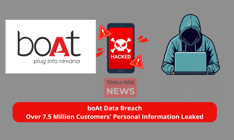 boAt Data Breach Over 7.5 Million Customers' Personal Information Leaked